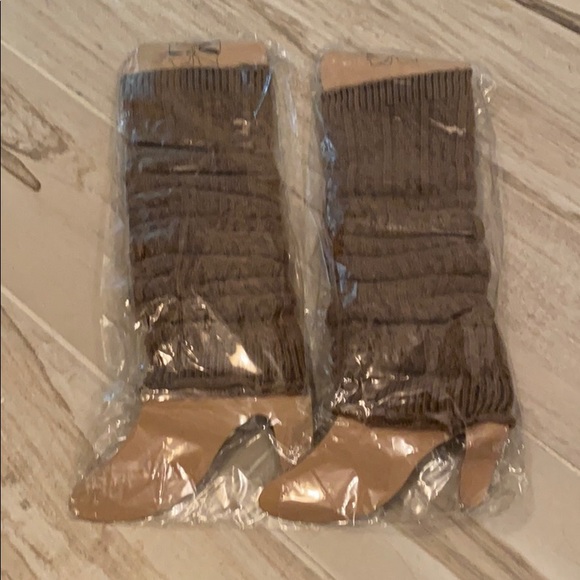Last Pair!!! 🦄 Host Pick Mocha Leg Warmers 🦄 - Picture 4 of 4